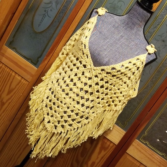 handmade Tops - RESERVED Handmade festival tieback cotton top